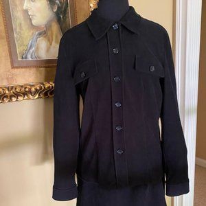 Casual Woman's Black Suit by Smooth Sz. 14
